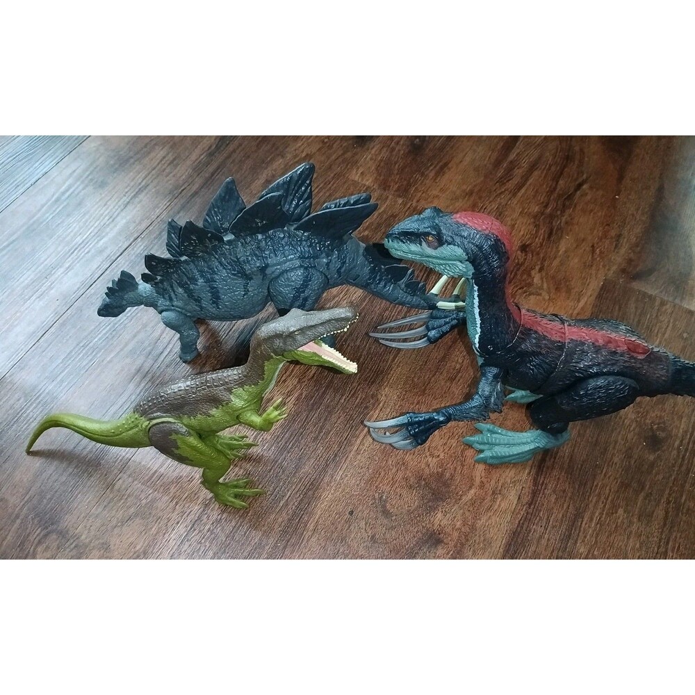 Mattel Jurassic World Lot Of 3 Dinosaurs